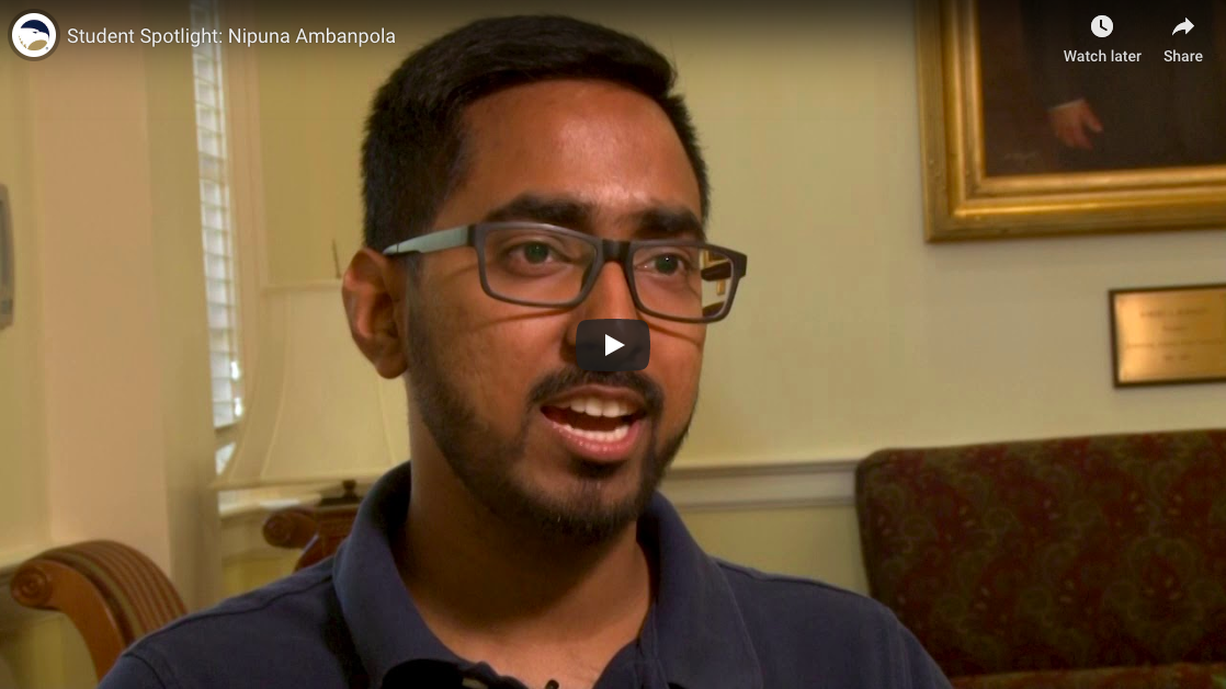 Nipuna Ambanpola Talks About His American Experience