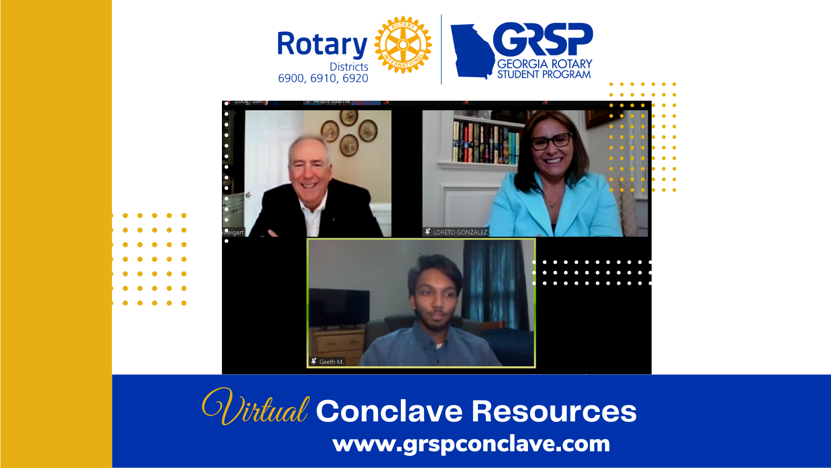 GRSP Pivots to Virtual Conclave