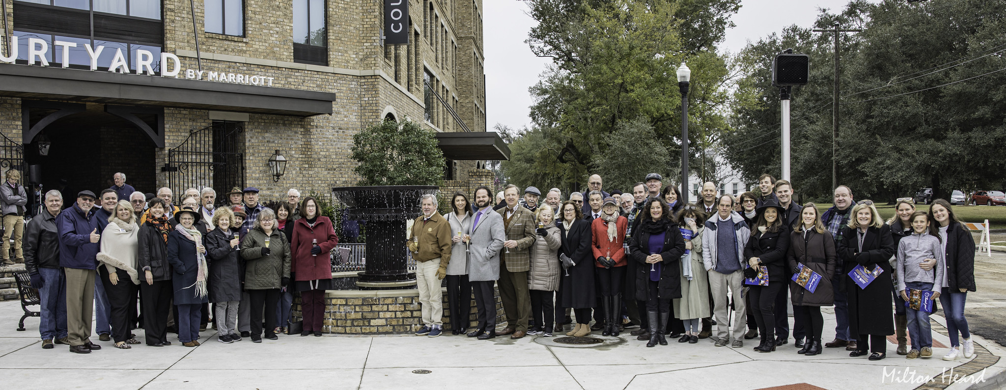GRSP Celebrates 75 Years, Dedicates Peace Plaza & Will Watt Memorial Fountain